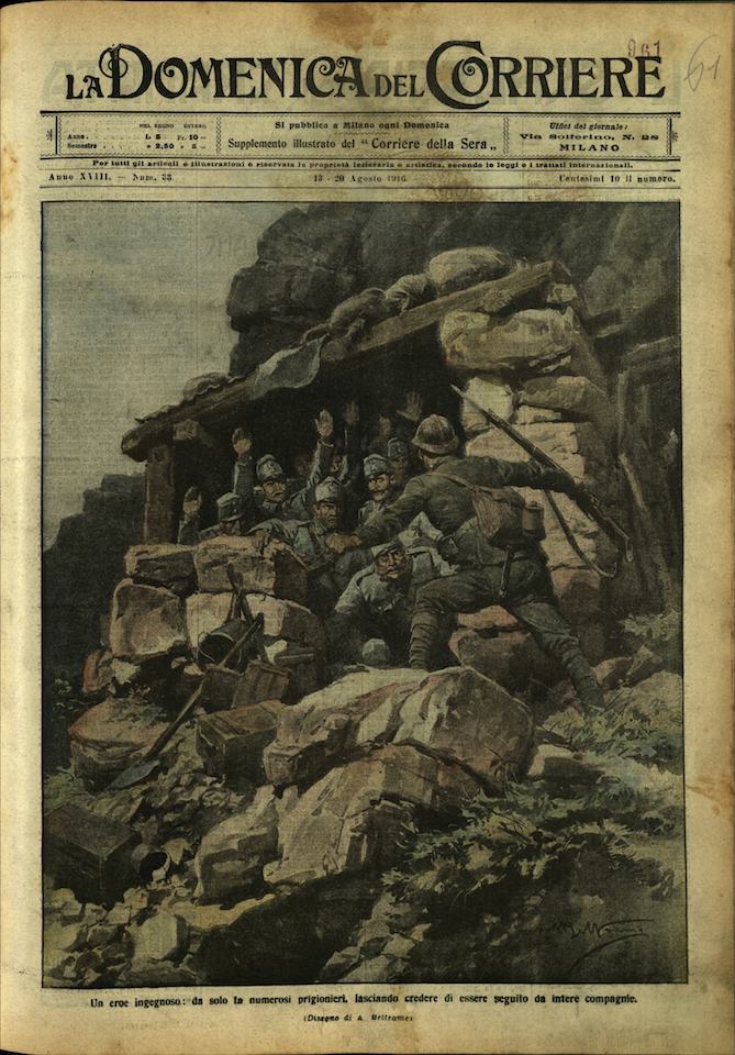 LA DOMENICA DEL CORRIERE. 13 - 20 agosto 1916. Anno …