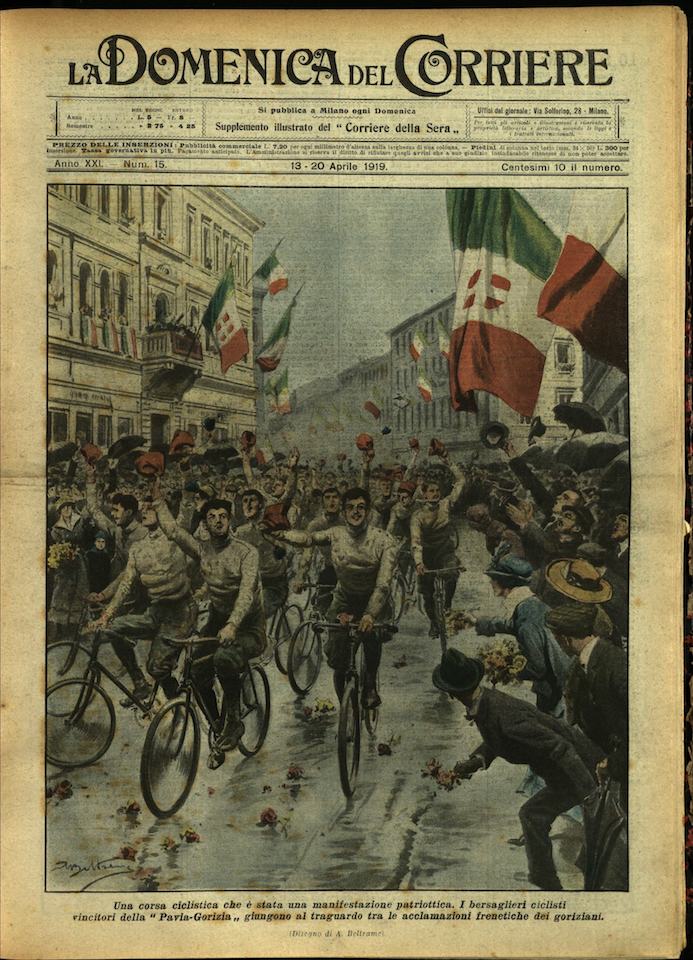 LA DOMENICA DEL CORRIERE. 13 - 20 aprile 1919. Anno …