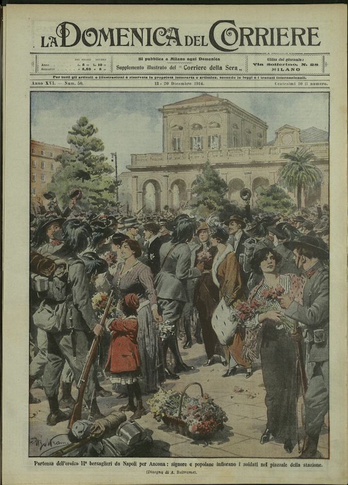 LA DOMENICA DEL CORRIERE. 13 - 20 Dicembre 1914. Anno …
