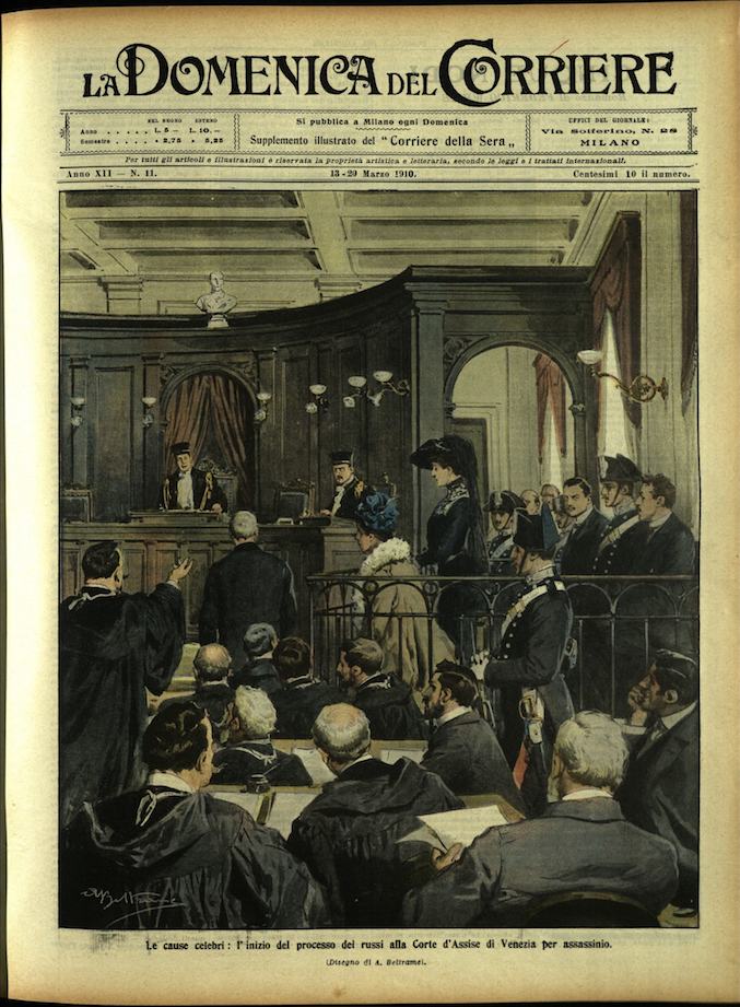 LA DOMENICA DEL CORRIERE 13 - 20 Marzo 1910 Anno …