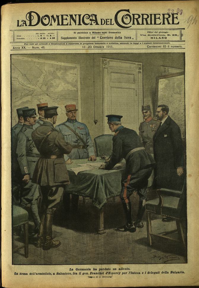 LA DOMENICA DEL CORRIERE. 13 - 20 Ottobre 1918. Anno …