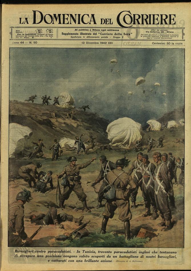 LA DOMENICA DEL CORRIERE. 13 dicembre 1942. Anno XLIV - …