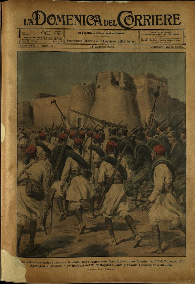 LA DOMENICA DEL CORRIERE. 13 Gennaio 1924. Anno XXVI - …