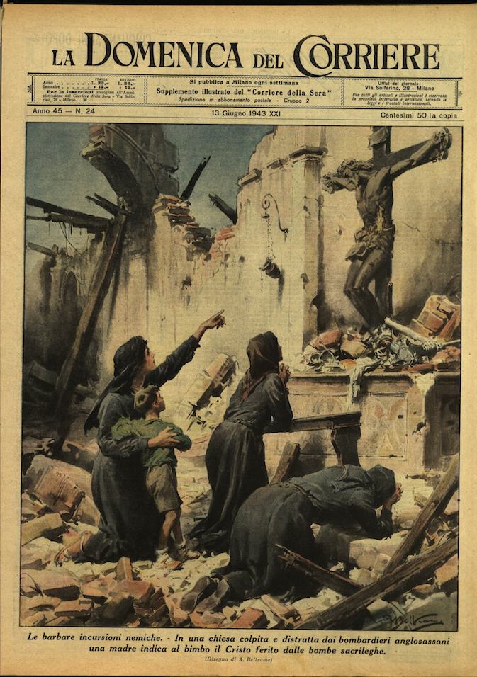 LA DOMENICA DEL CORRIERE. 13 giugno 1943. Anno XLV - …