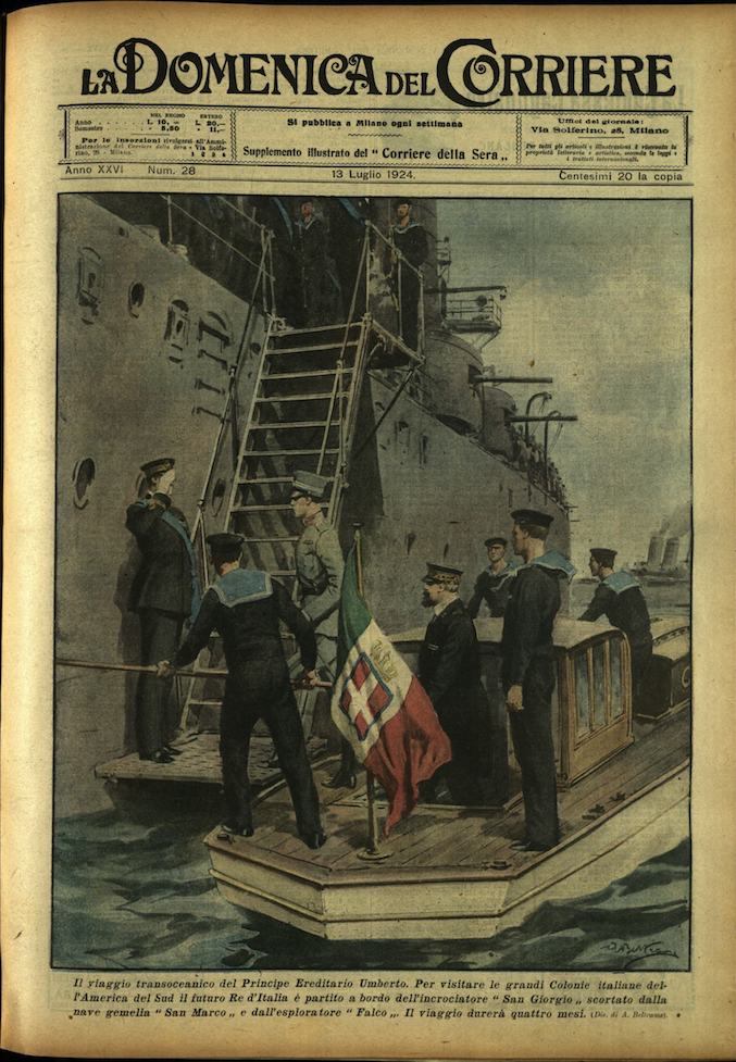 LA DOMENICA DEL CORRIERE. 13 Luglio 1924. Anno XXVI - …