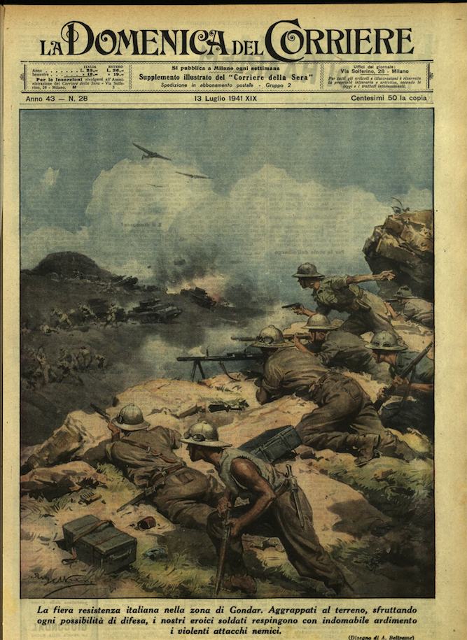 LA DOMENICA DEL CORRIERE. 13 luglio 1941. Anno XLIII - …