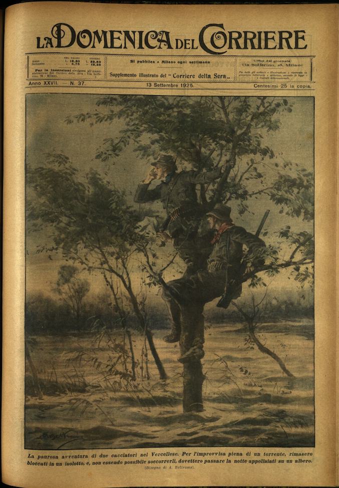 LA DOMENICA DEL CORRIERE. 13 Settembre 1925. Anno XXVII - …