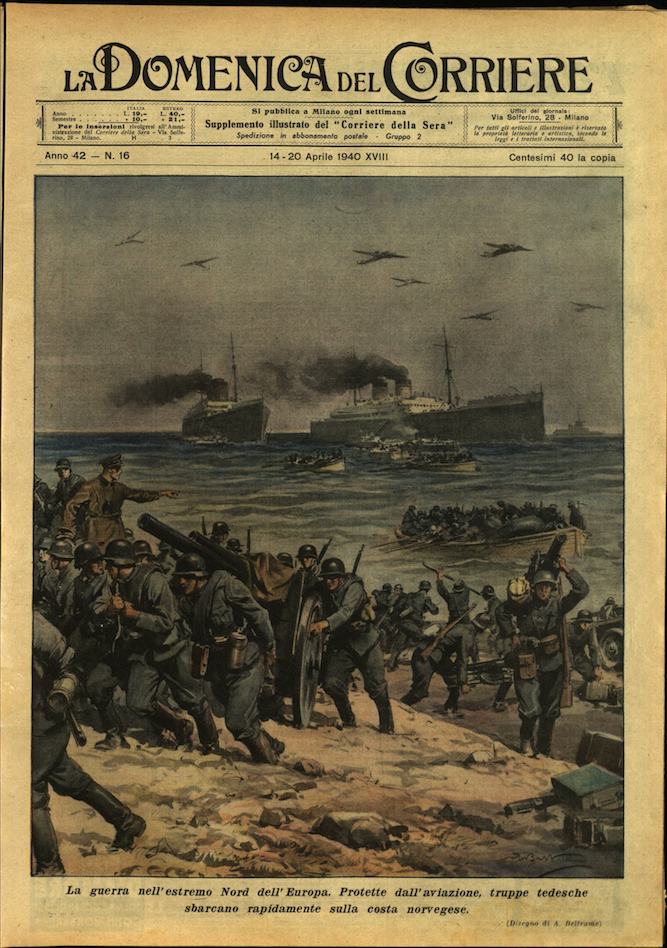LA DOMENICA DEL CORRIERE 14 - 20 aprile 1940 Anno …