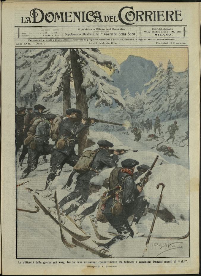 LA DOMENICA DEL CORRIERE. 14 - 21 Febbraio 1915. Anno …