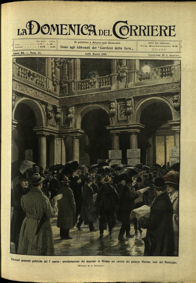LA DOMENICA DEL CORRIERE 14 - 21 Marzo 1909 Anno …