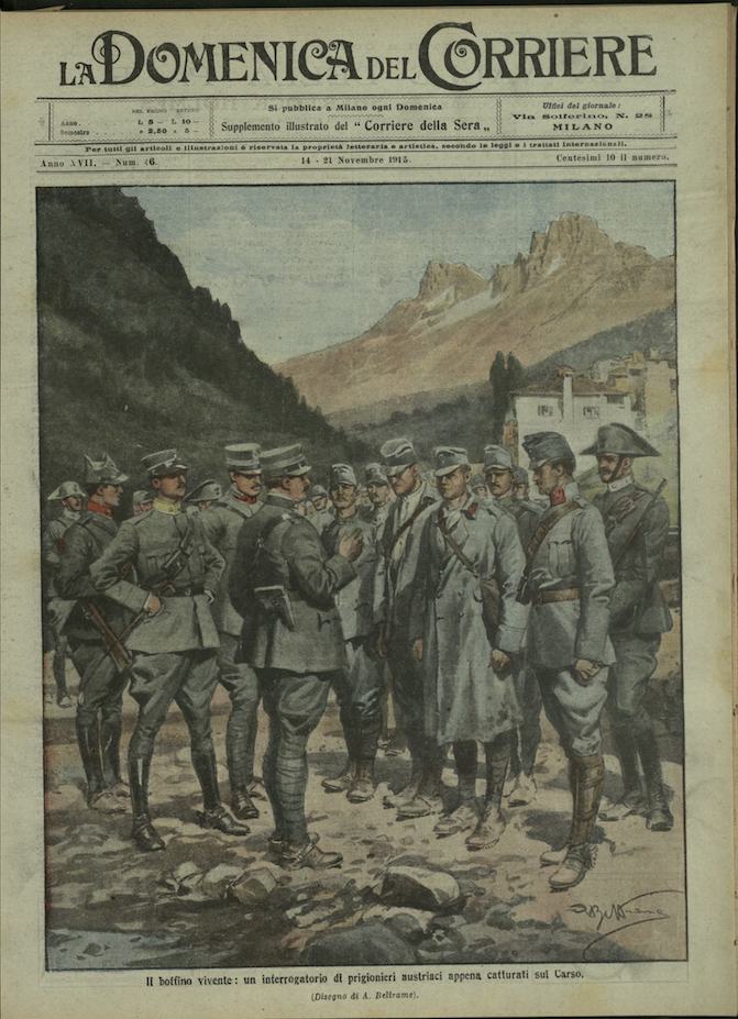 LA DOMENICA DEL CORRIERE. 14 - 21 novembre 1915. Anno …