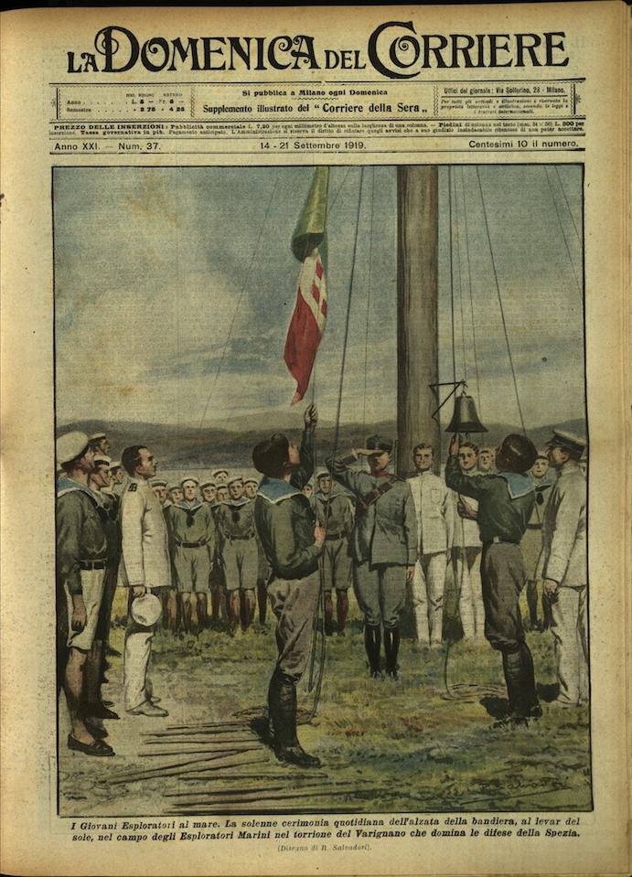 LA DOMENICA DEL CORRIERE. 14 - 21 settembre 1919. Anno …