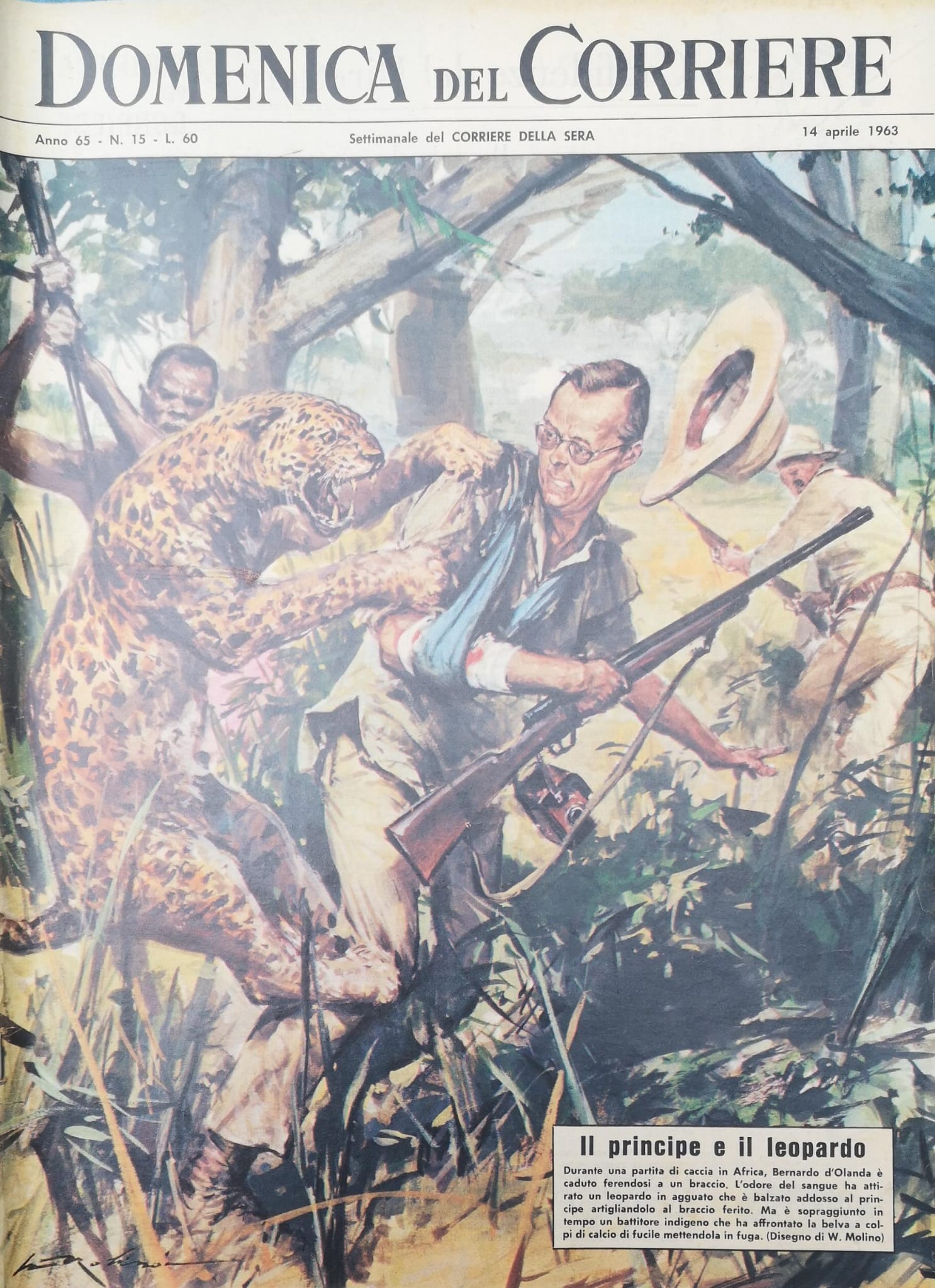 LA DOMENICA DEL CORRIERE 14 Aprile 1963 Anno 65 - …