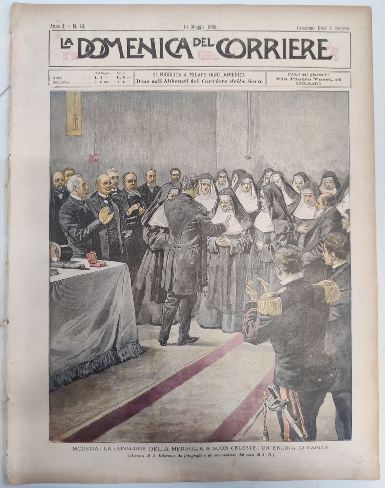 LA DOMENICA DEL CORRIERE 14 Maggio 1899 Anno I - …