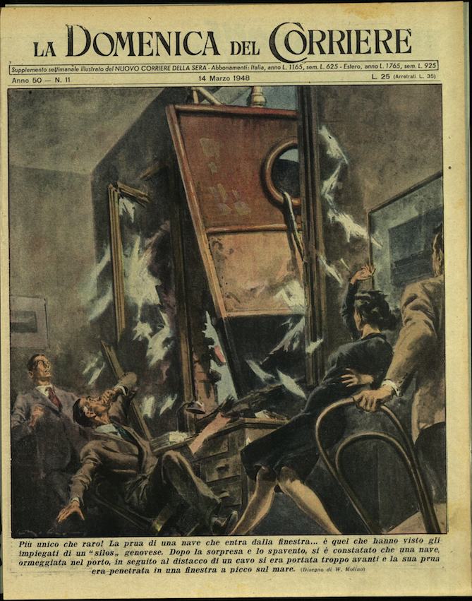 LA DOMENICA DEL CORRIERE. 14 marzo 1948. Anno L - …