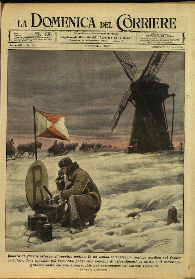 LA DOMENICA DEL CORRIERE. 14 novembre 1943. Anno XLV - …