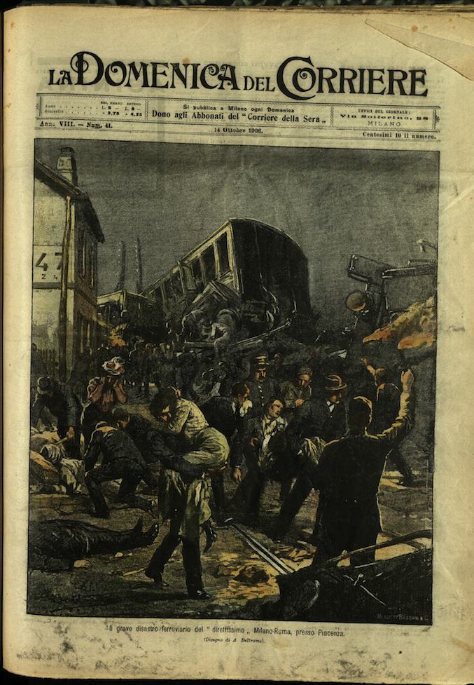 LA DOMENICA DEL CORRIERE. 14 Ottobre 1906. Anno VIII - …