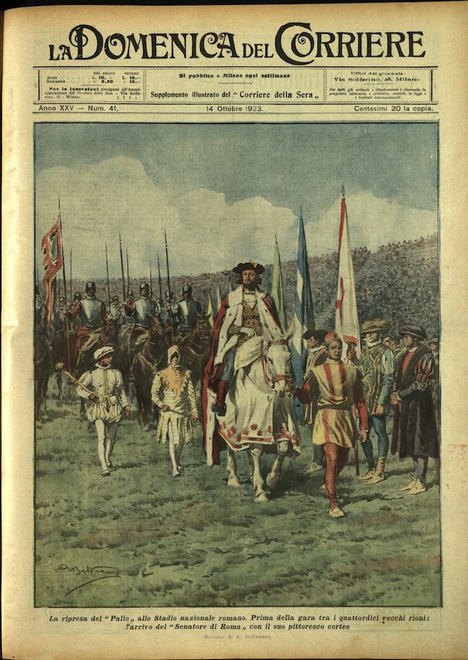 LA DOMENICA DEL CORRIERE. 14 ottobre 1923. Anno XXV - …