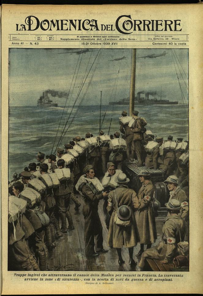 LA DOMENICA DEL CORRIERE 15 - 21 ottobre 1939 Anno …