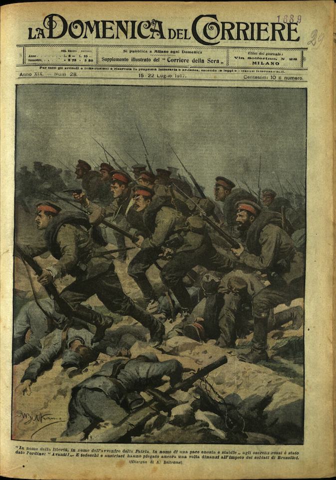 LA DOMENICA DEL CORRIERE. 15 - 22 luglio 1917. Anno …