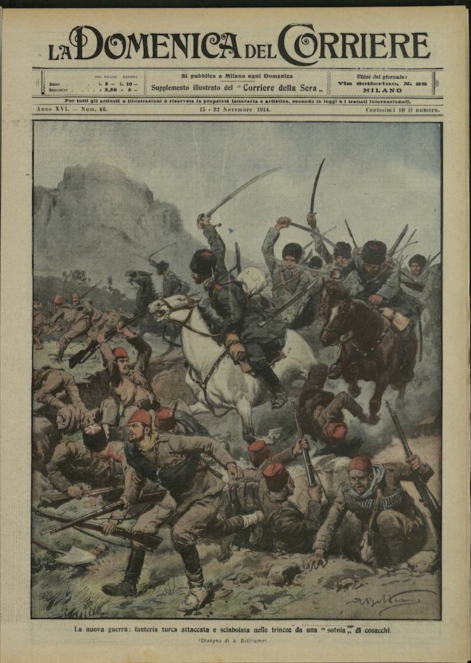 LA DOMENICA DEL CORRIERE. 15 - 22 Novembre 1914. Anno …