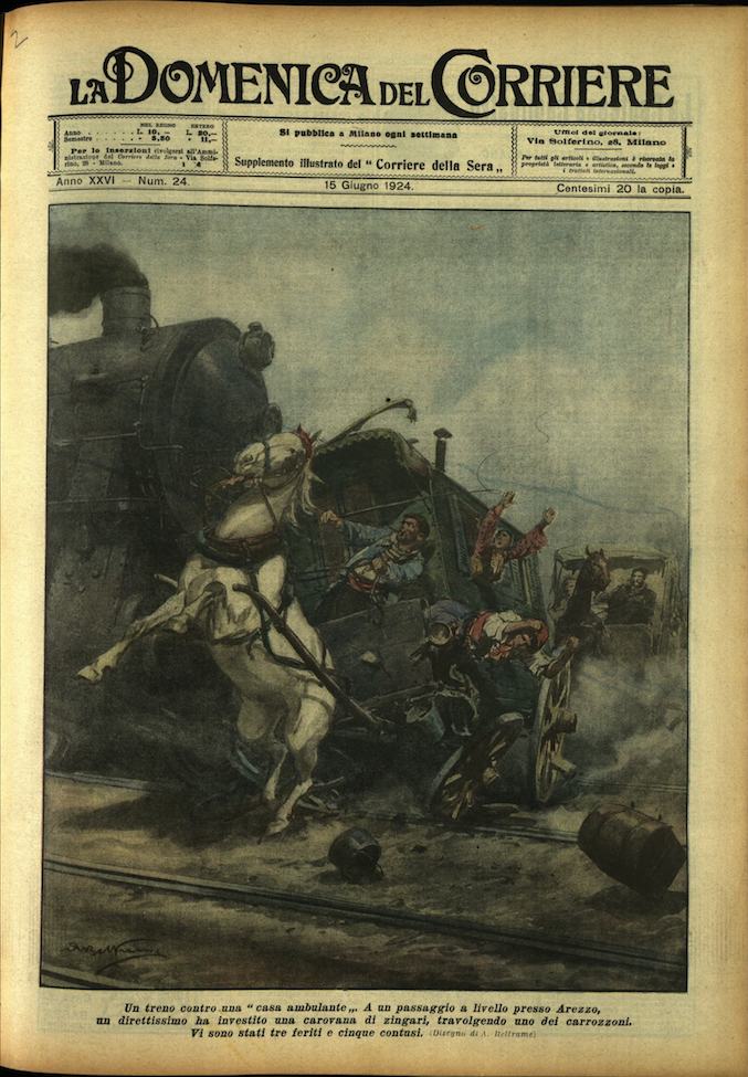 LA DOMENICA DEL CORRIERE. 15 Giugno 1924. Anno XXVI - …
