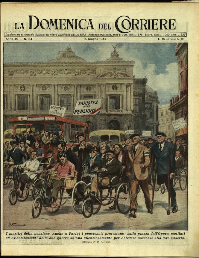 LA DOMENICA DEL CORRIERE. 15 giugno 1947. Anno XLIX - …