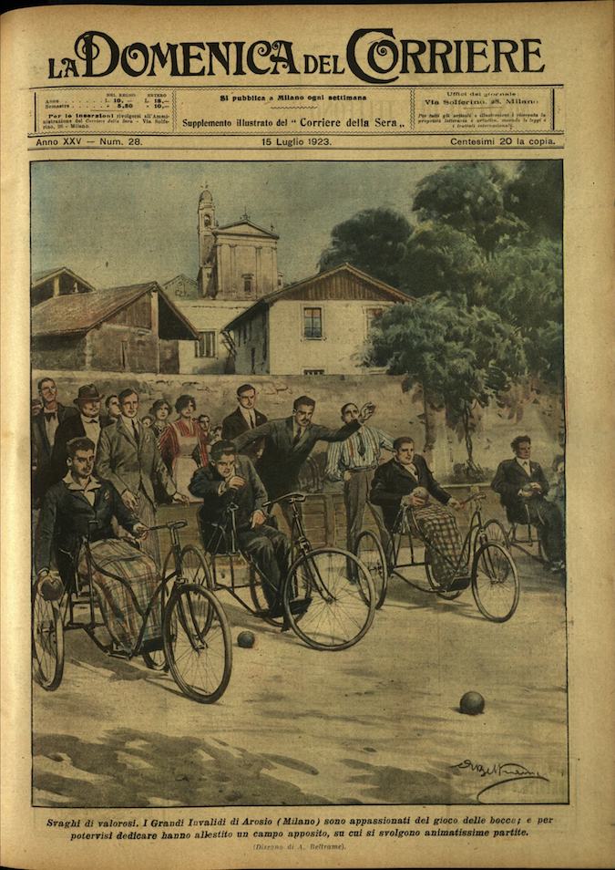 LA DOMENICA DEL CORRIERE. 15 luglio 1923. Anno XXV - …