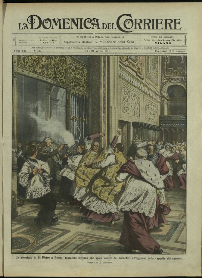LA DOMENICA DEL CORRIERE. 16 - 23 Aprile 1911 . …
