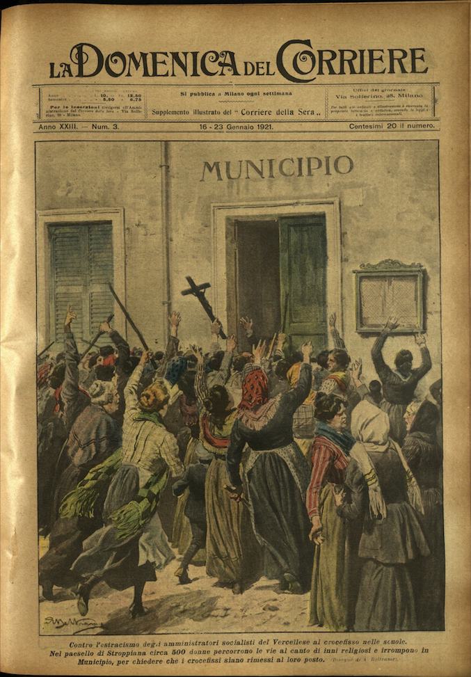 LA DOMENICA DEL CORRIERE. 16 - 23 gennaio 1921. Anno …