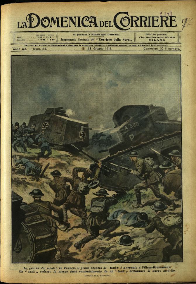 LA DOMENICA DEL CORRIERE. 16 - 23 giugno 1918. Anno …