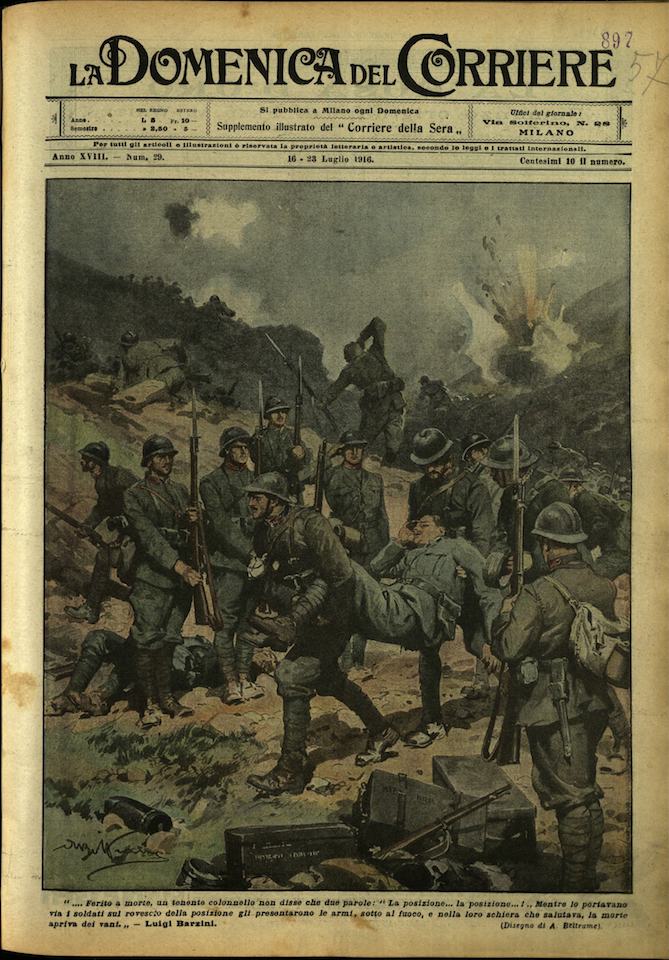 LA DOMENICA DEL CORRIERE. 16 - 23 Luglio 1916. Anno …
