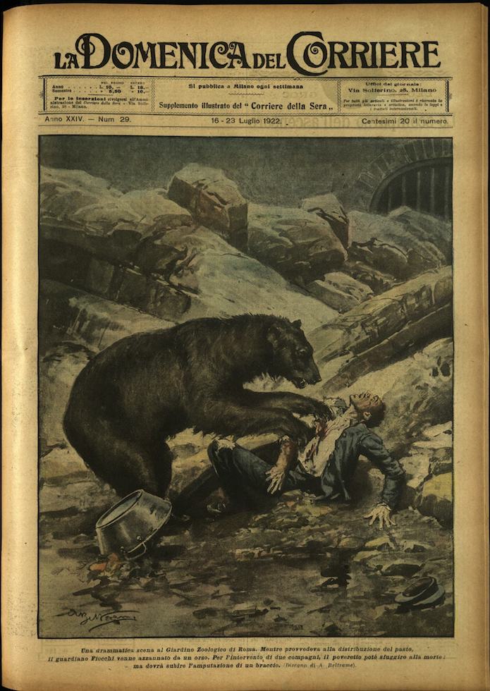 LA DOMENICA DEL CORRIERE. 16 - 23 luglio 1922. Anno …