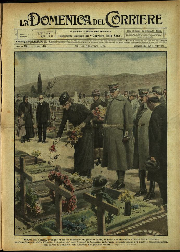 LA DOMENICA DEL CORRIERE. 16 - 23 novembre 1919. Anno …