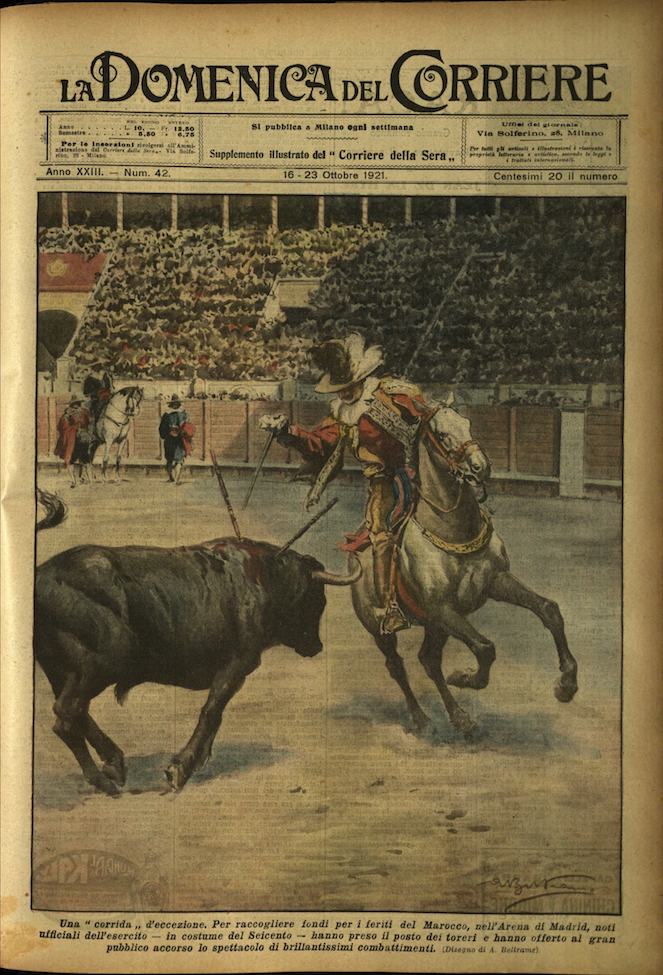 LA DOMENICA DEL CORRIERE. 16 - 23 ottobre 1921. Anno …