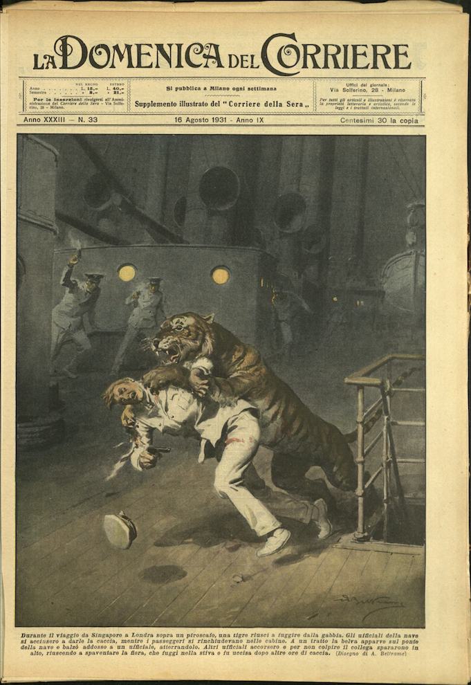 LA DOMENICA DEL CORRIERE 16 agosto 1931 Anno XXXIII - …