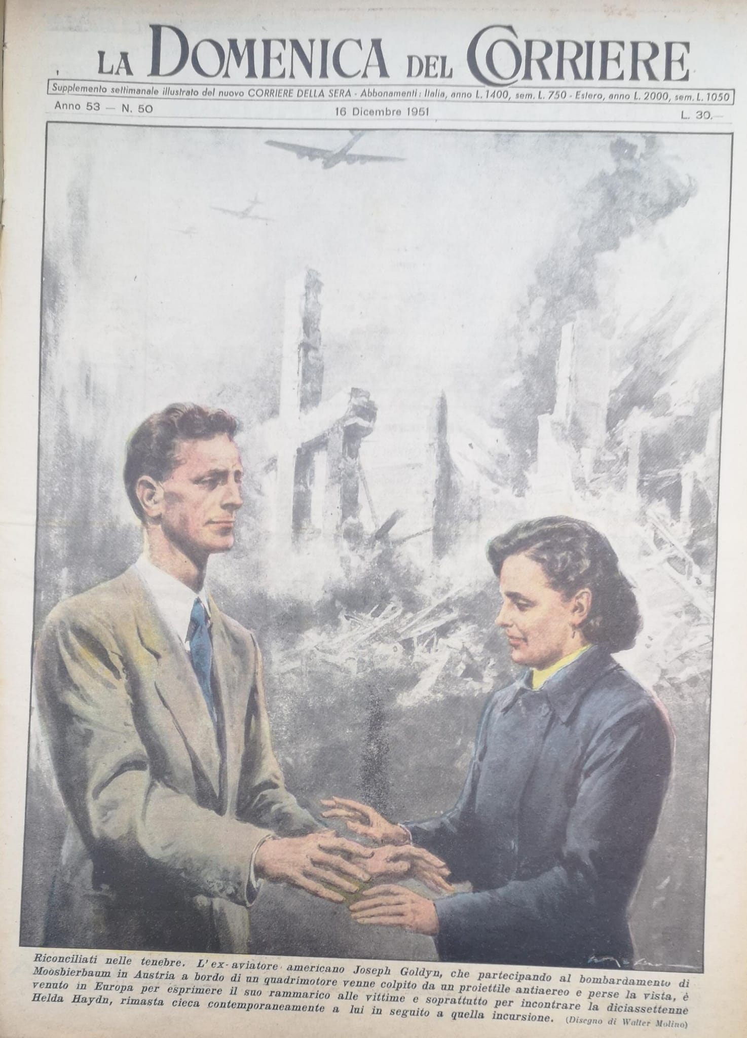 LA DOMENICA DEL CORRIERE 16 dicembre 1951 Anno LIII - …