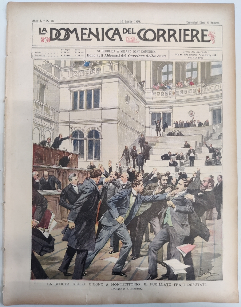 LA DOMENICA DEL CORRIERE 16 luglio 1899 Anno I - …