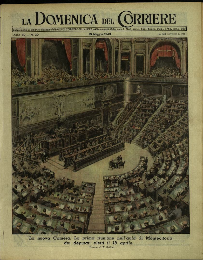 LA DOMENICA DEL CORRIERE. 16 maggio 1948. Anno L - …