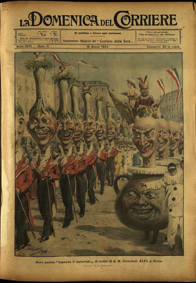 LA DOMENICA DEL CORRIERE. 16 Marzo 1924. Anno XXVI - …
