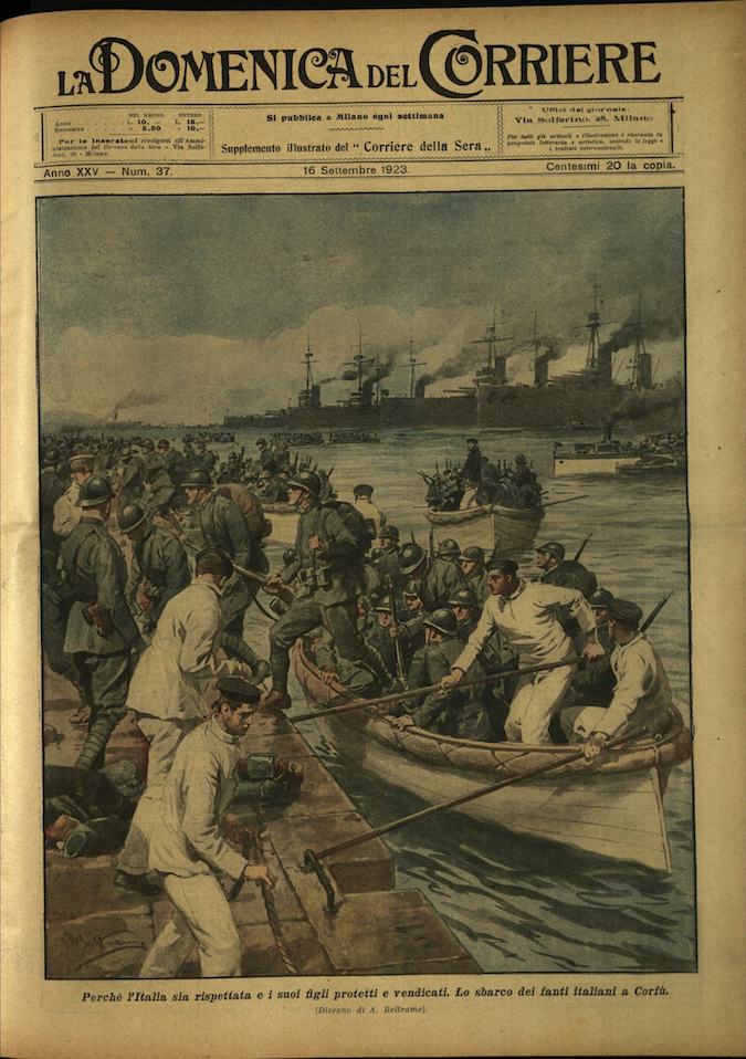 LA DOMENICA DEL CORRIERE. 16 settembre 1923. Anno XXV - …