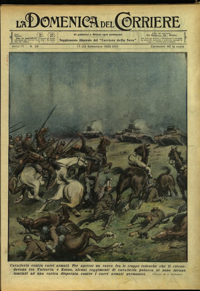 LA DOMENICA DEL CORRIERE 17 - 23 settembre 1939 Anno …