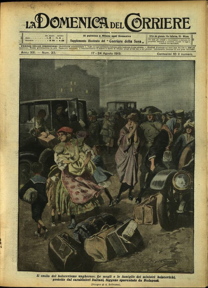 LA DOMENICA DEL CORRIERE. 17 - 24 agosto 1919. Anno …