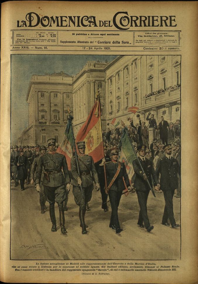LA DOMENICA DEL CORRIERE. 17 - 24 aprile 1921. Anno …