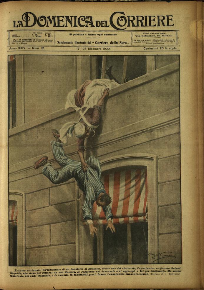 LA DOMENICA DEL CORRIERE. 17 - 24 dicembre 1922. Anno …