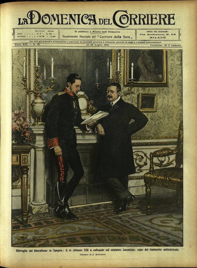 LA DOMENICA DEL CORRIERE. 17 - 24 Luglio 1910. Anno …