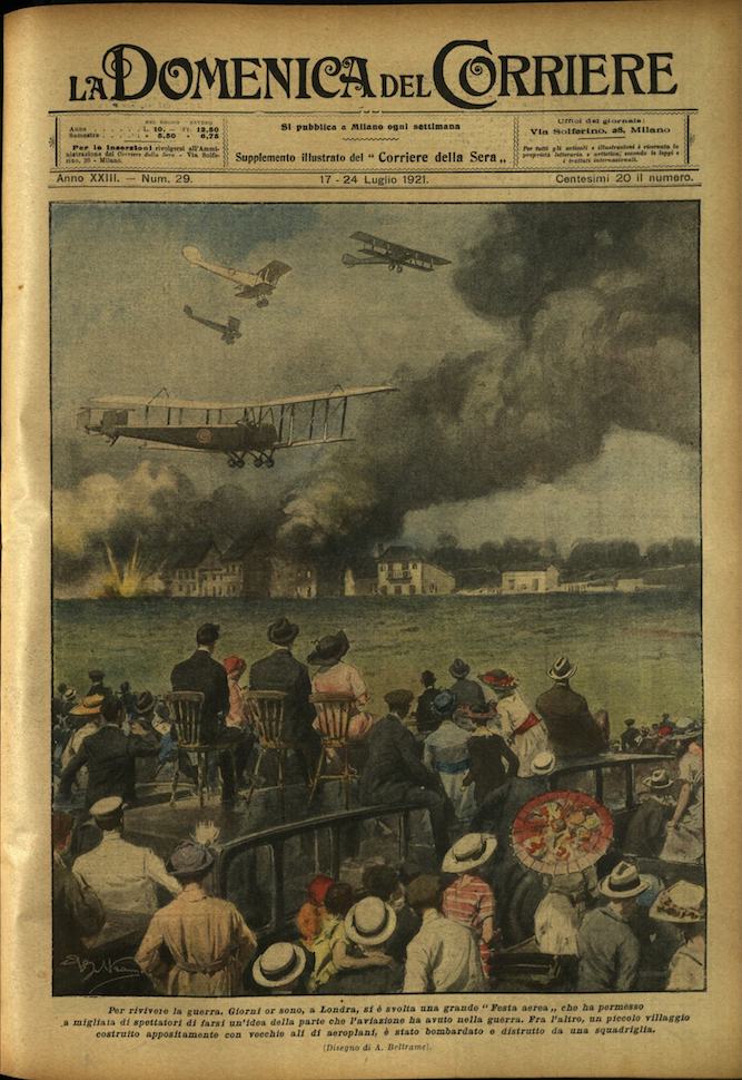 LA DOMENICA DEL CORRIERE. 17 - 24 luglio 1921. Anno …
