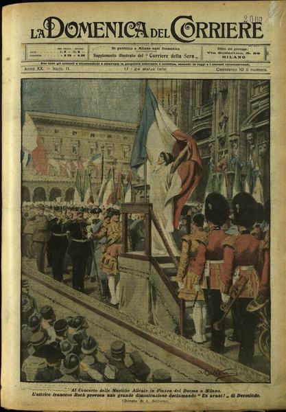 LA DOMENICA DEL CORRIERE. 17 - 24 marzo 1918. Anno …