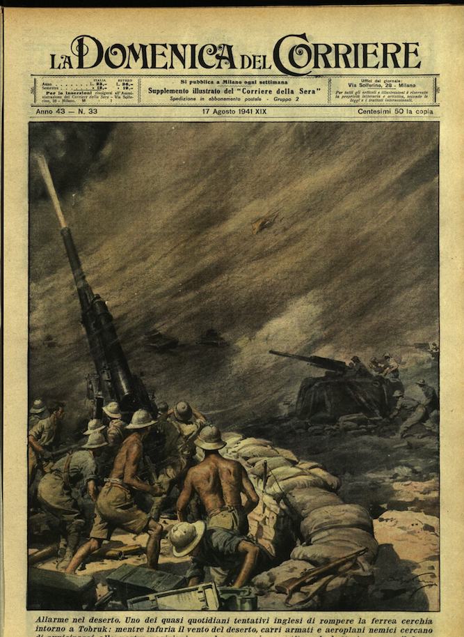 LA DOMENICA DEL CORRIERE. 17 agosto 1941. Anno XLIII - …