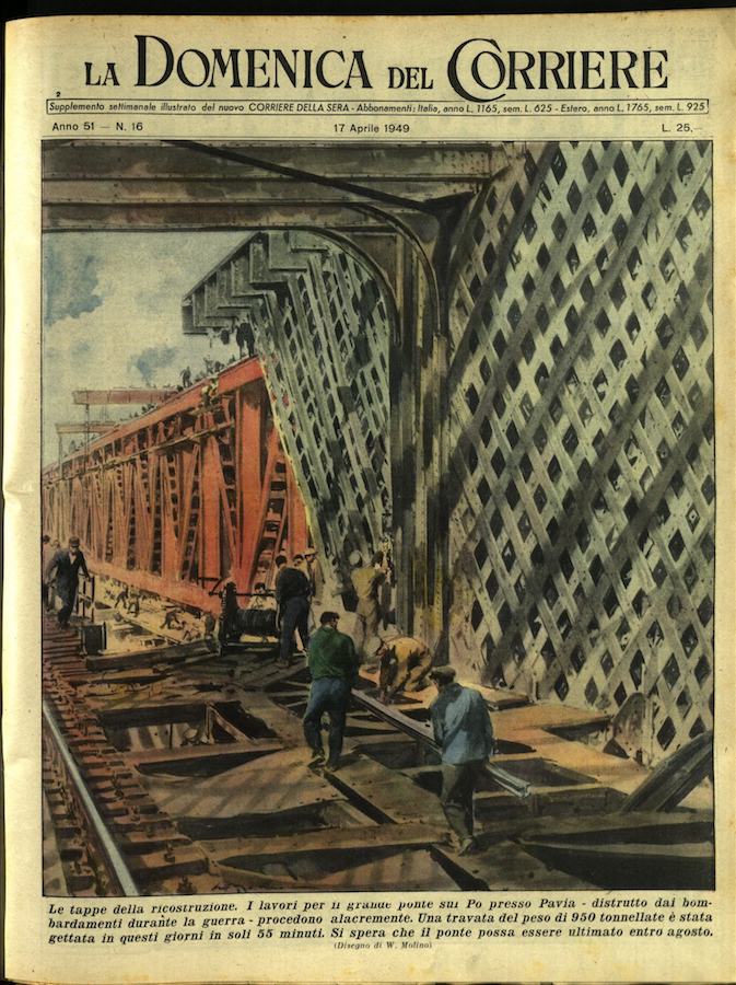 LA DOMENICA DEL CORRIERE. 17 aprile 1949. Anno LI - …